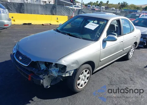 2001 Nissan Sentra Gxe z USA, uszkodzony, nr VIN 3N1CB51D41L445421